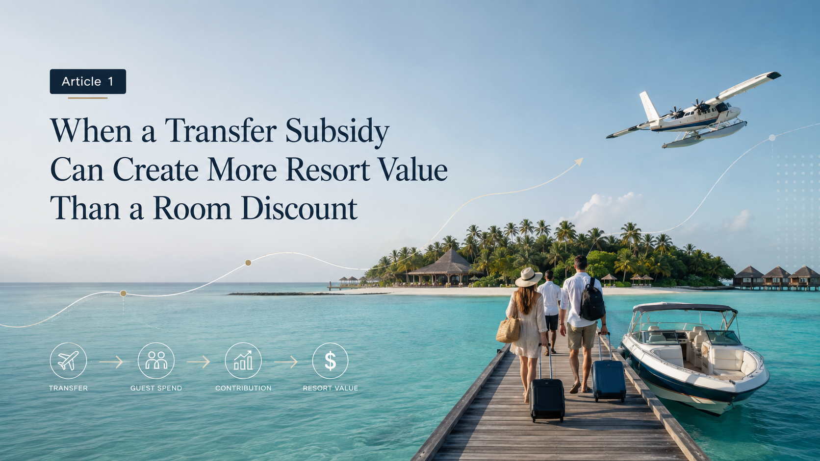 Maldives Resort Series: Reducing transfer friction than cutting the villa rate