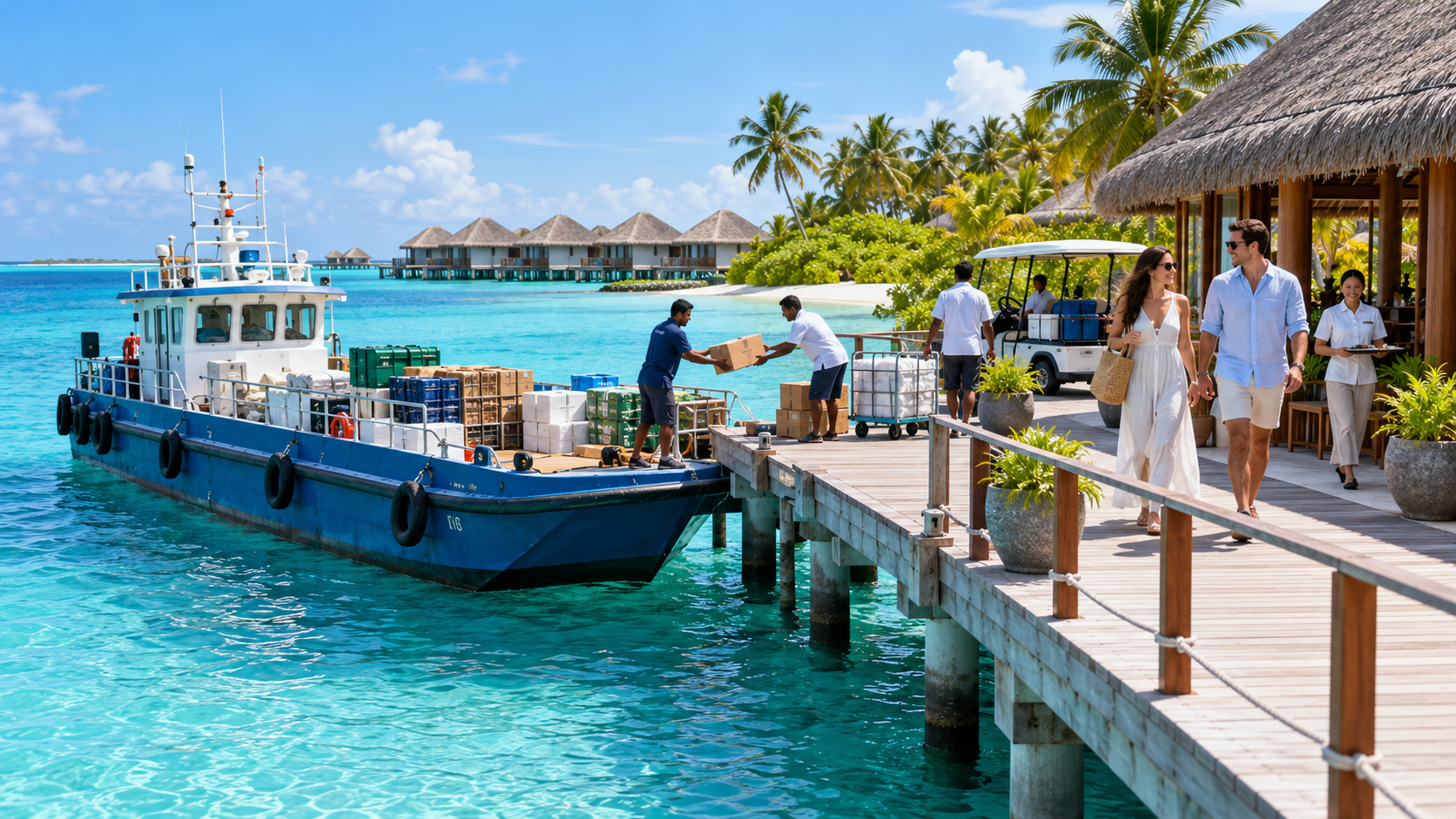 Tourism Industry Insight: How Island Supply Boats Can Carry More Value Both Ways