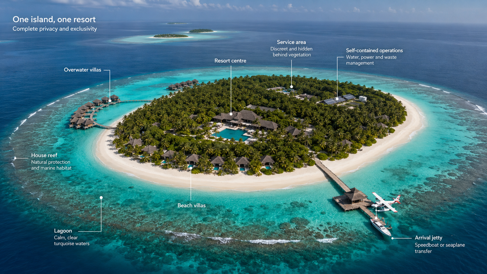 One-Island-One-Resort Model as the Centre of Gravity of Maldives Tourism